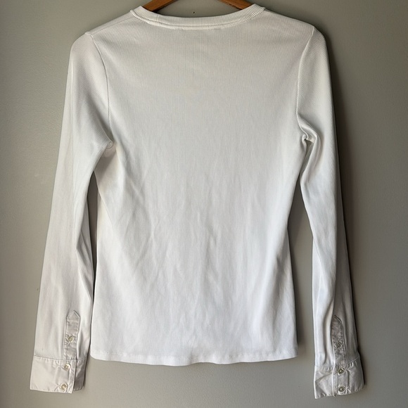 Veronica Beard Hillie  Asymmetric bottom rib Top size M - Picture 2 of 4